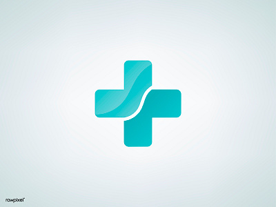 Medical Logo cross design flat graphic health icon logo medical minimal vector