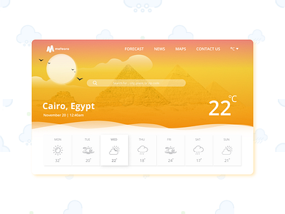 Meteoro Landing Page app concept culture figma illustration ios music play watch