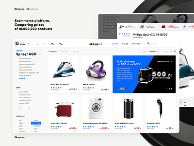 Okazje design ecommerce ui ux