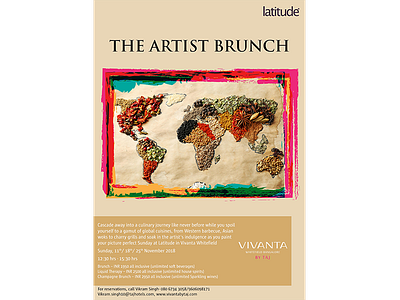 Sunday Brunch awadhi food brunch design food food event illustration