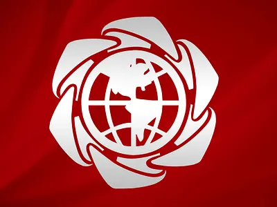 Khabargardi Logo Linkedin app design graphic graphic art graphic design icon logo news red ui world