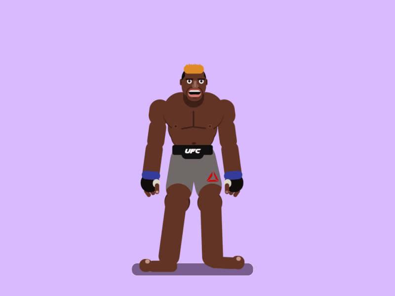 Francis Ngannou UFC Fighter fighter francis nagannou gif mma ufc