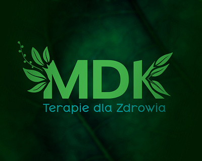 Logo MDK brand design branding graphic design health herbs identify design logo logotype mdk natural organic plants visual identification