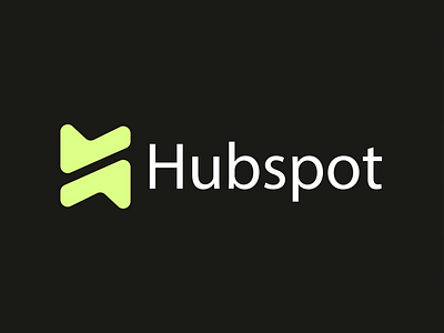 Hubspot Software Agency Logo Design agency logo app brand brand identity branding custom hubspot innovation logo logo design modern software tech technology trend