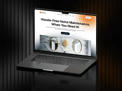 Mendify. - Home Maintenance Services Website Design creativedesign creativeui designinspiration designmockup digitaldesign herosection homemaintenance homeservices interiordesign landingpagedesign responsivedesign uiuxdesign userexperience uxinspiration webdesign webdesigninspiration webdesigntrends webdevelopment websitedesign