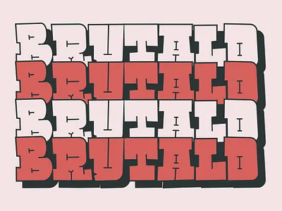 Brutald Font animate brutald font cartoon display funky handwriting handwritten logo font movies font poster font retro rough font serif slab street typeface