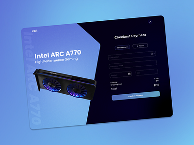 Credit card checkout page #DailyUi creditcardcheckoutpage dailyui design ui