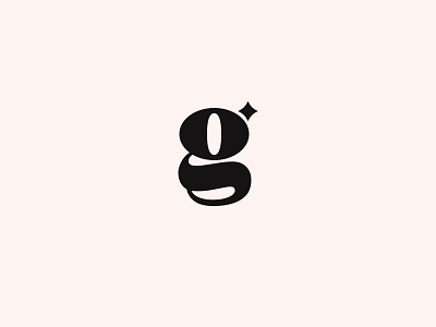 Glitter G branding g glitter logo logo mark monogram sparkle