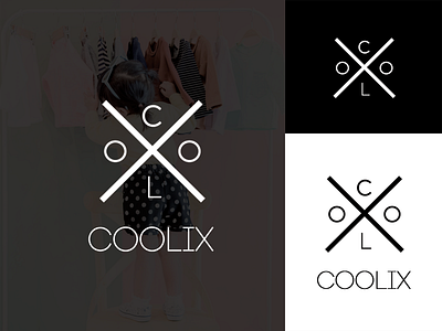 Coolix - logo cool coolix design fashion kids logo