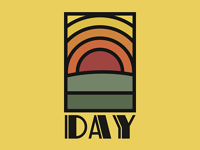 Day aaron draplin cologne design grafikdesign illustration illustrator landscape landscape illustration logo luxembourg mikasalentiny minimal minimal illustration salentiny sky sun logo sunrise sunset sunshine typography