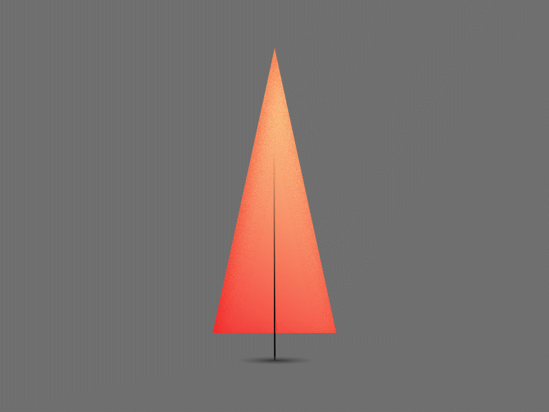 16/365 - Tree after after effects animation dribbble effects flowtuts gif illustration motion motiongraphics tree winter