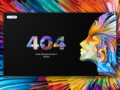 404 - Page NOT Found 404 404 error 404 error page 404 page 404error design desktop typography ui uidesign uidesigner ux ux design uxdesigner visualdesigner web webdesign webdesigner