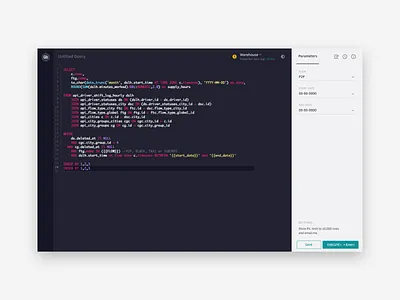 Uber Querybuilder application data analysis data platform data warehouse editor explorations query reports sql tool