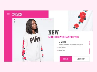 Victoria Secret PINK Redesign brand clothing fashion online shop pink redesign victoria secret