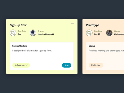 Daily UI #81 Status Update dailyui form status ui