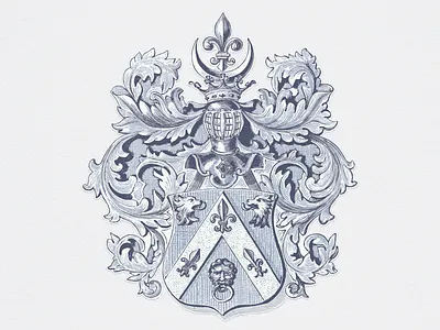 The Crest ... crest graphic vector vector illustration