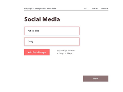 CMS wireframes cms dashboard ui ux