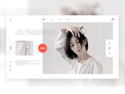 JD Fashion graphic design ui ux web