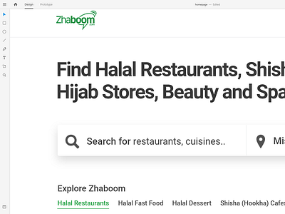 Redesign on Adobe XD | Zhaboom.com adobexd ui user experience ux zhaboom