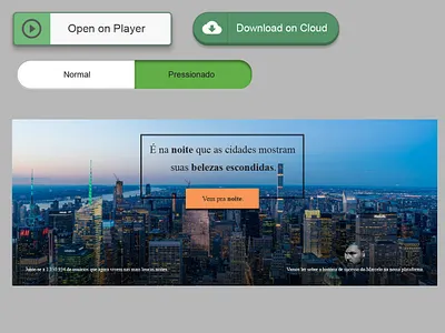 Buttons & Header design photoshop typography ui ui ux design web deisgn website website concept