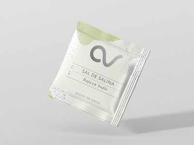 Salt sachets brand branding chile chilean clean design environment green logo minimalism mockups sachet salt