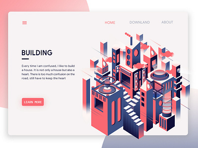 BUILDING app design illustration illustration ui ux design illustrations ui web