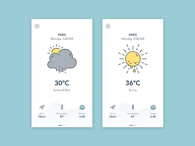 weather App app hanbat ui weather