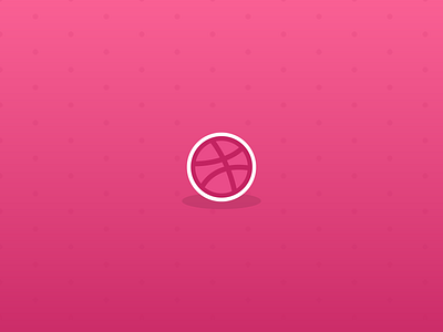 Dribbble design dribbble dribbble ball flat gradient logo patron