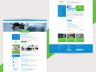 Proposition refonte QuelleEnergie.fr adobe xd webdesign