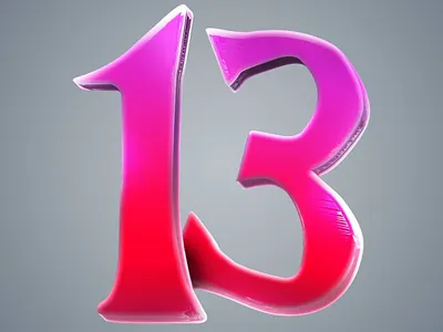 THETREIZE #1 3d creation design illustration photoshop typography