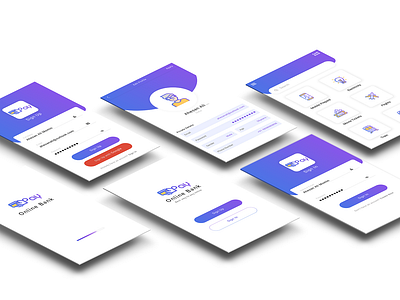 Online payment app app bank design electricity flat flight icon mobile money sharing train transfer ui ux web