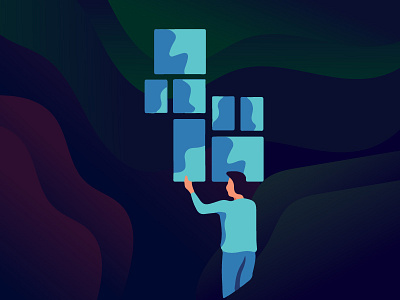 Illustration for my website abhishekdesigns app design illustration ui ui ux ux design web design
