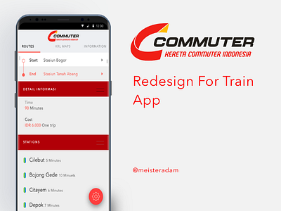 Commuter line app