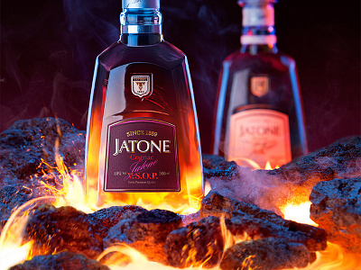 Jatone advert advertising alcohol branding bottle bottle design branding brandy cognac creative drink food jatone krylia fmcg branding label label design logo package packaging packaging design tavria