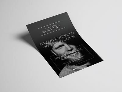 Barbershop Flyers barbershop branding clean branding communication design flyer flyer design graphic design minimal minimal branding