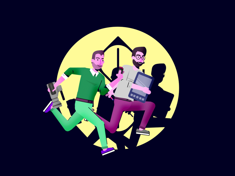 Run, run, run ! after affects animation animation 2d charadesign duik illustration motion design motion graphics motiondesign promo run cycle runcycle rush seizedixhuit studio tintin walk cycle walkcycle