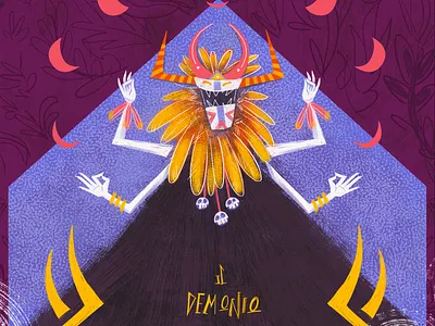 Tarot - le diable devil evil le diable tarot tarot card