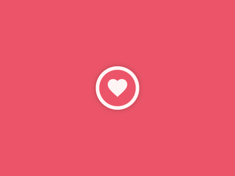 Heart Animation animation interaction ix ux ux ui design