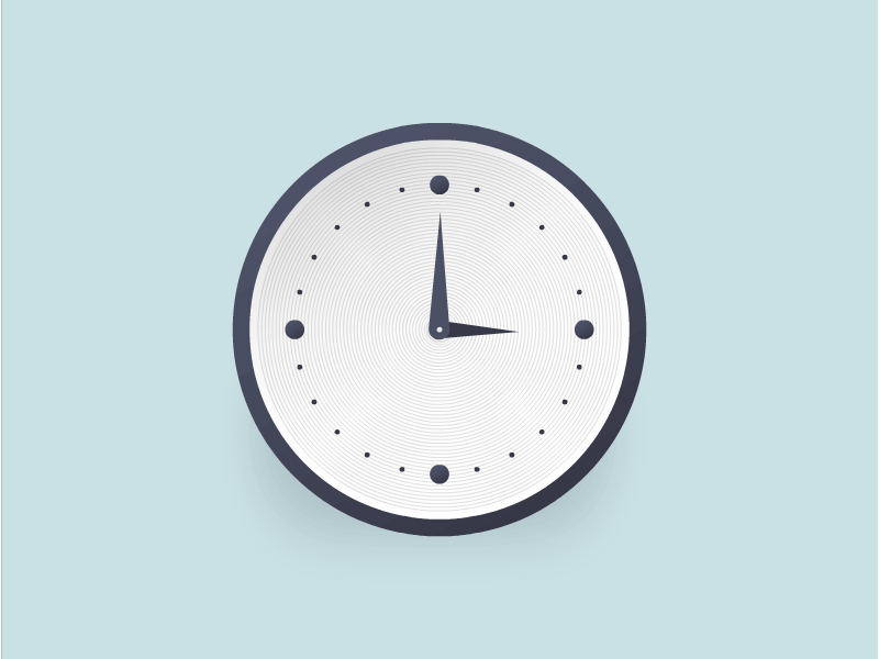 #Day 6-7 Day / Motion Clock 100 day animation challenge 100 day challenge 100 day motion challenge animate cc motion clock smart clock