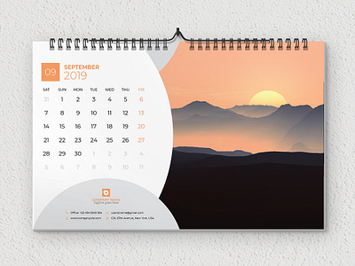 Vertical Wall Calendar 2019 17x11 calendar bab beauty calendar calendar corporate corporate calendar cover creative creative calendar creative wall calendar half size calendar multipurpose calendar office calendar planner portrait print ready simple simple wall calendar square sunday