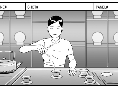 Shanghai Storyboard frame china design illustration shanghai storyboard visual development