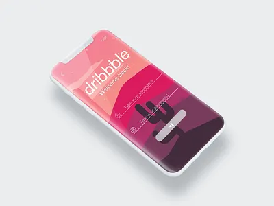 Mobile app login screen design beautiful branding cactus design dribbble app interface login screen nature nature illustration ui unique user
