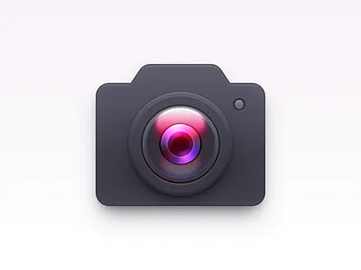 Camera Icon app icon camera camera icon camera lens lens mac icon macos icon osx icon realistic sandor skeu skeuomorph skeuomorphism ui icon user interface icon ux icon