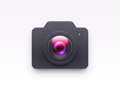 Camera Icon app icon camera camera icon camera lens lens mac icon macos icon osx icon realistic sandor skeu skeuomorph skeuomorphism ui icon user interface icon ux icon