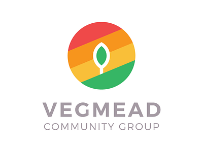 Vegmead Logo badge circle community design logo non profit