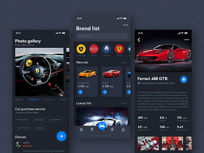 Automotive Applications / Product List / Product Details automotive application details list ps ui ux 品牌 商标 应用 插图 最爱 设计