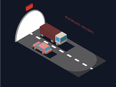 Tunnel Street adobe illustrator cubes design art design graphic flat flat design graphic design graphic art illustration illustration art illustration design isometric isometric design isometric illustration perspective pixel pixel art vector vector art