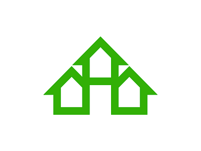 Hi-Lites Home brand branding clever creative design good h home icon idea identity letter logo mark marks monogram negativespace simple symbol typography