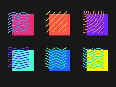 Line Pattern Design branding color contract line pattern