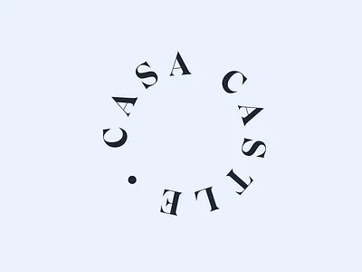Casa Castle | Logo badge circle circlular logo logo design logomark logotype